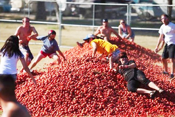 Tomatina Food Fight